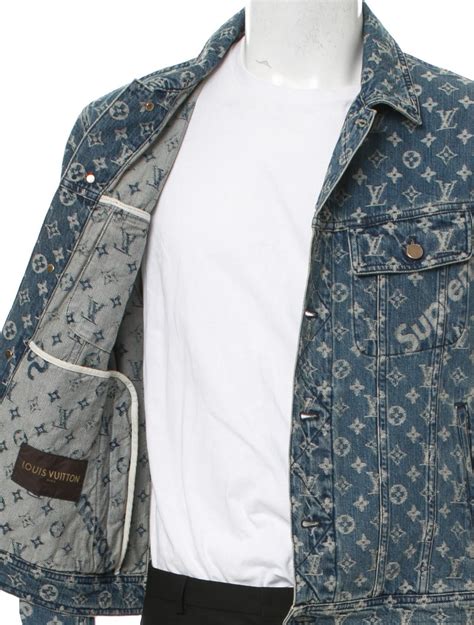 lv jean jacket replica|louis vuitton jacket denim.